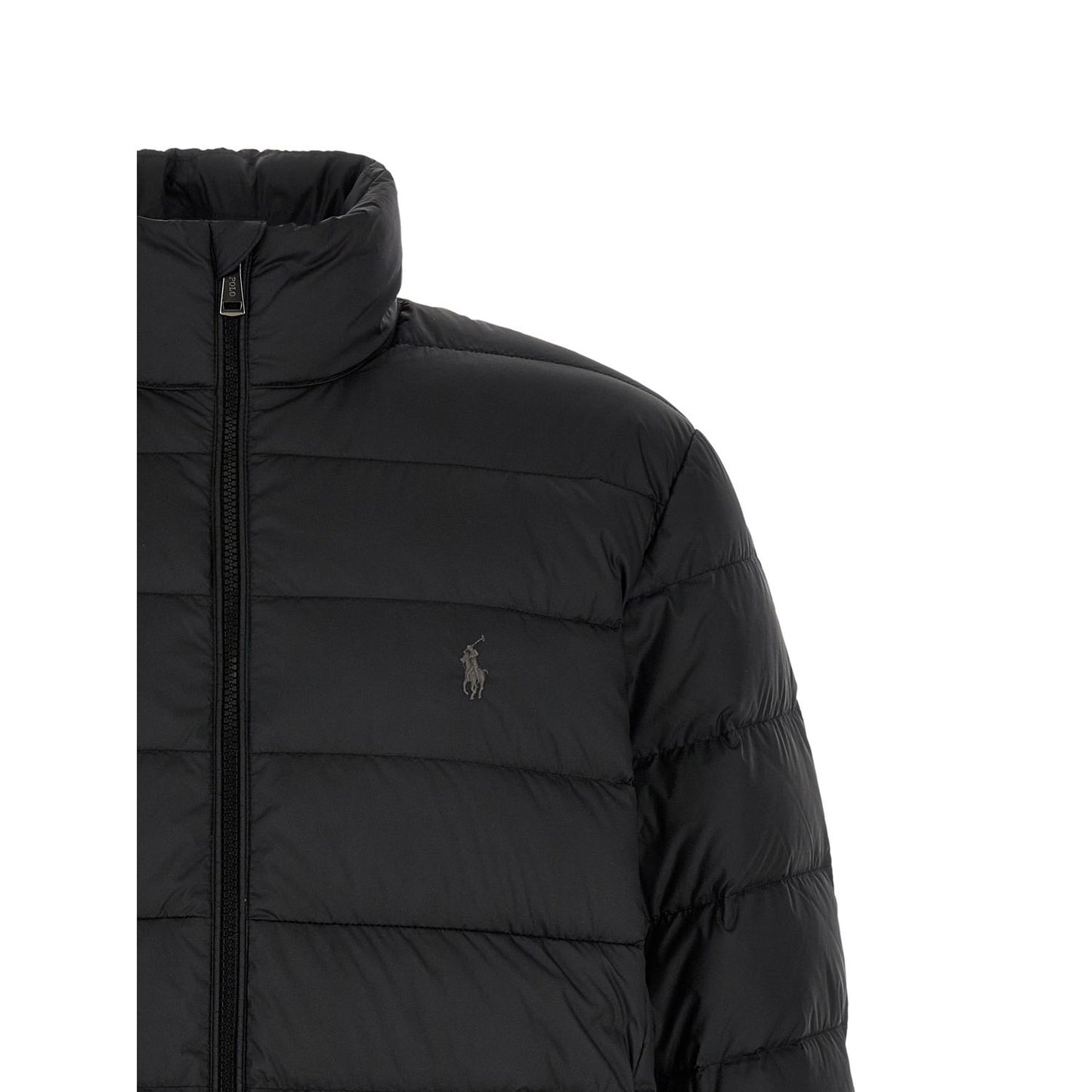 Polo Ralph Lauren Black Polyester Full-Length Jacket