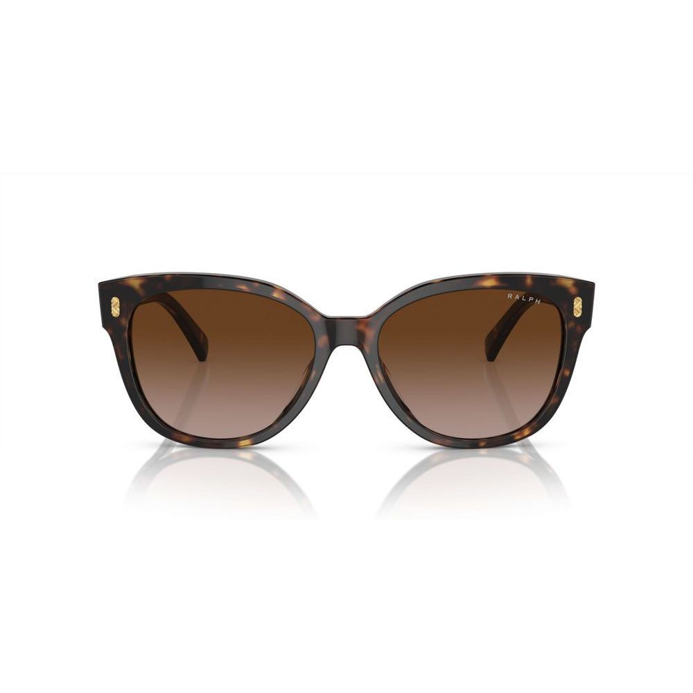 RALPH MOD. RA 5305U ladies sunglasses in acetate material with brown lenses, front view.