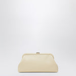 Jimmy Choo Skylar clutch in butter-colored leather