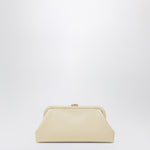 Jimmy Choo Skylar clutch in butter-colored leather