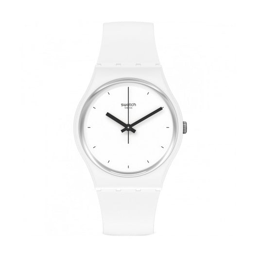 SWATCH Mod. THINK TIME WHITE