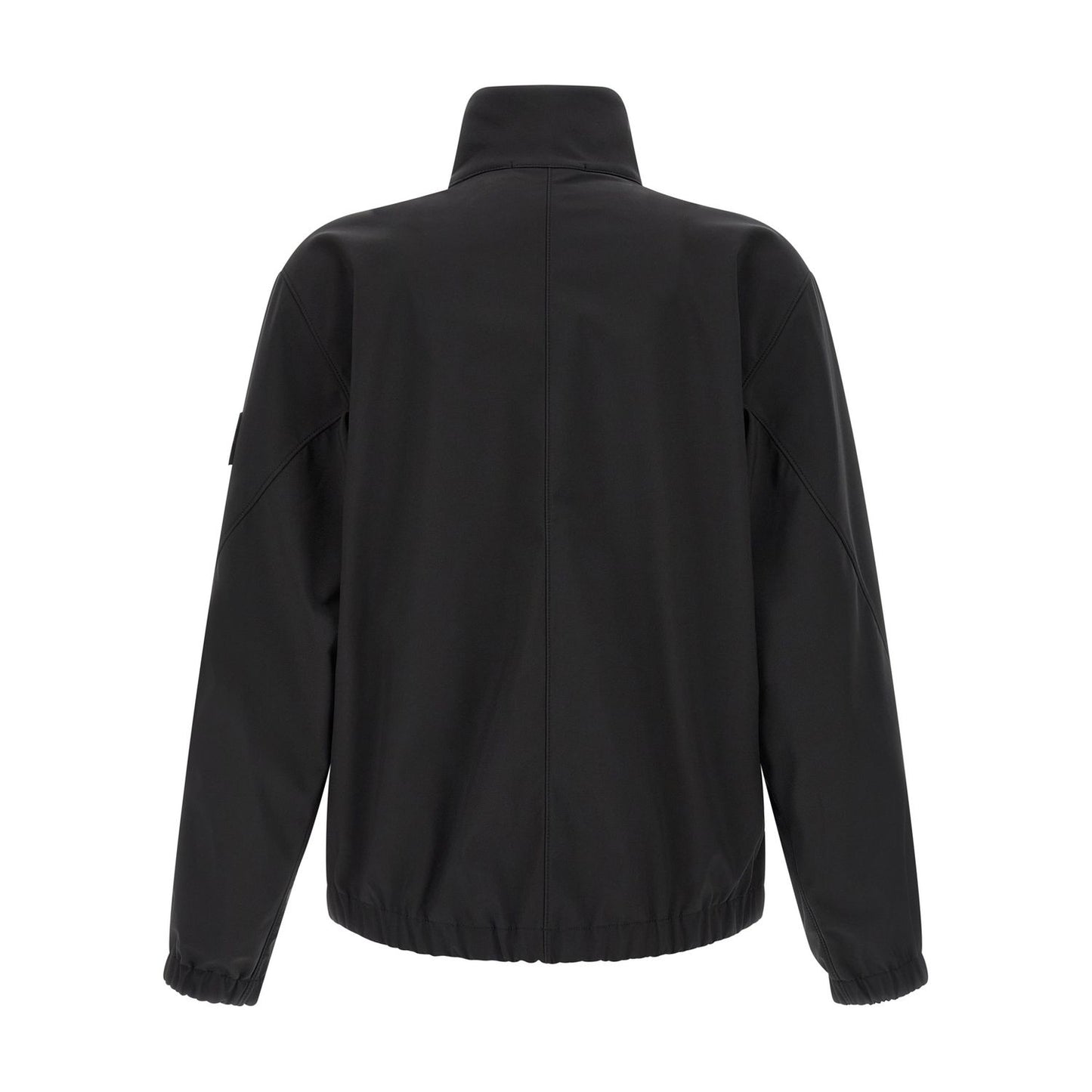 Stone Island Black Polyester Shell Jacket
