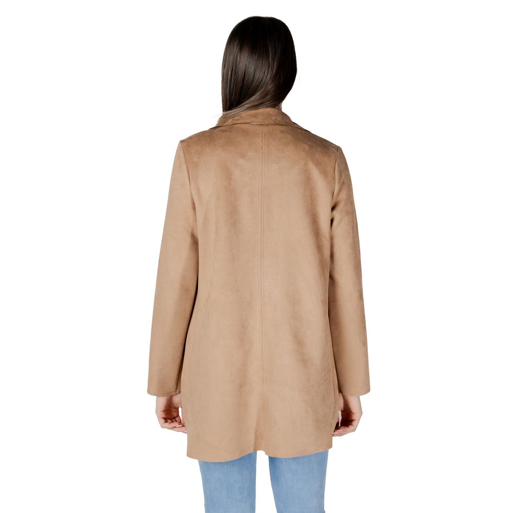 Street One Beige Polyester Trench Coat