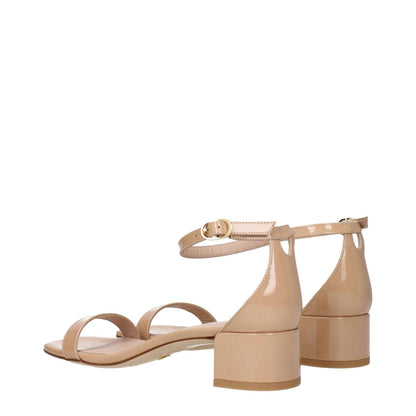 Stuart Weitzman Pink Leather Sandals
