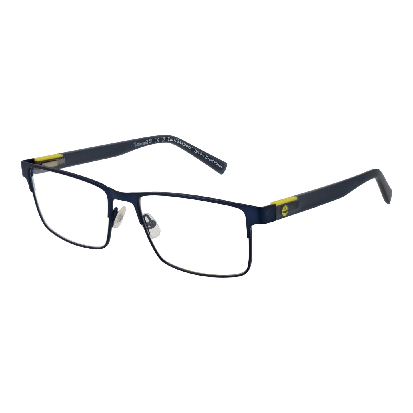 TIMBERLAND MOD. TB1795 56091 gent glasses, sleek blue frame with rectangular lenses, designed for modern style and comfort.
