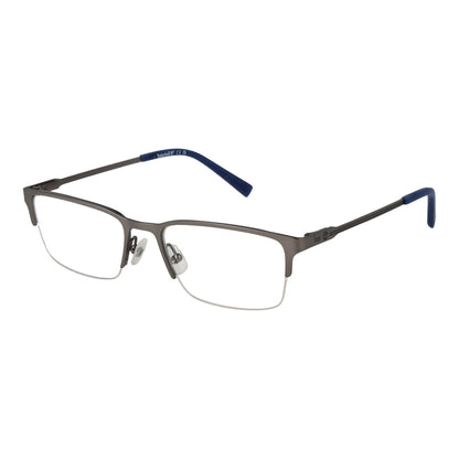 TIMBERLAND MOD. TB1799 53009 rectangular eyeglasses for gent with blue accents.