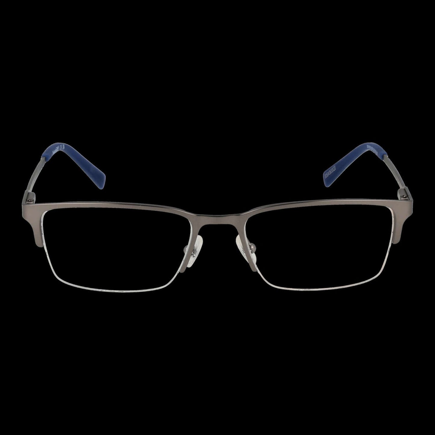 TIMBERLAND MOD. TB1799 53009 men's eyeglasses, sleek metal frame with dark blue temple tips.