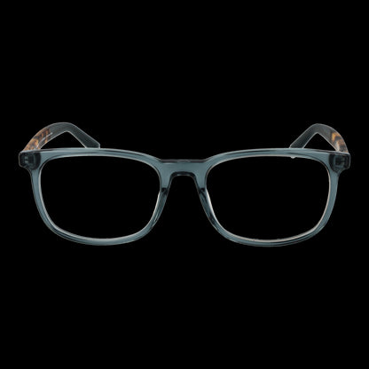 Front view of TIMBERLAND MOD. TB1822 56092 eyewear for gentlemen, black frame glasses displayed on a dark background.
