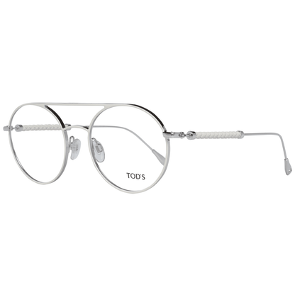 Tod's White Metal & Leather Glasses (Frames)