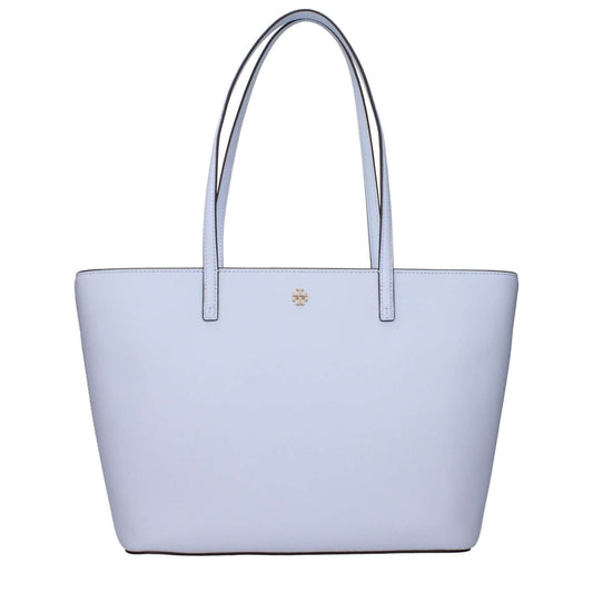 Tory Burch Light Blue Leather Shoulder Bag