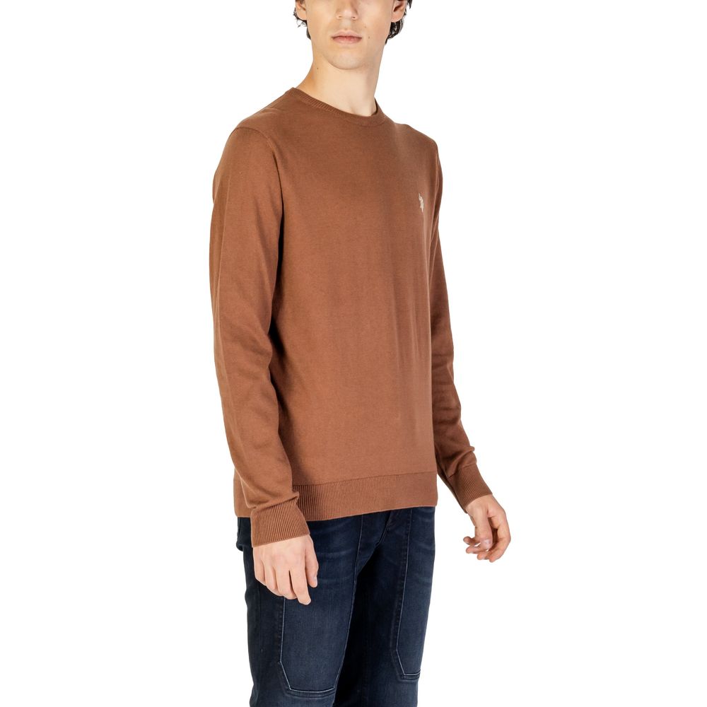 U.S. POLO ASSN. Beige Cotton Sweatshirt