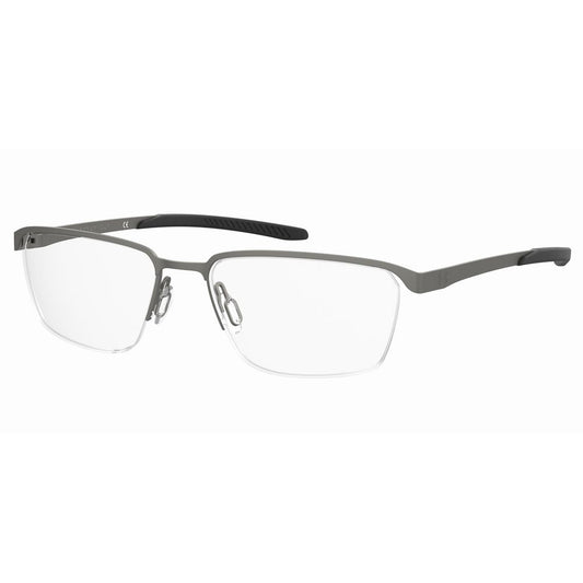Under Armour Gray Metal Frames eyewear UA5051GR80F71, sleek design with grey metal frame. Lens/Bridge/Temple: 56/17/140 mm.