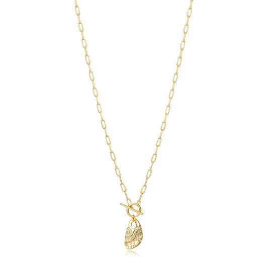 Gold necklace from VICEROY JEWELS Mod. 13035C100-36 with elegant design for ladies, featuring a pendant and official packaging.