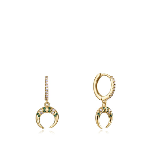 Alt Tag: VICEROY JEWELS Mod. 13107E100-39 elegant silver earrings with crescent design, ideal for ladies, in a quartz analog style, 925° silver.