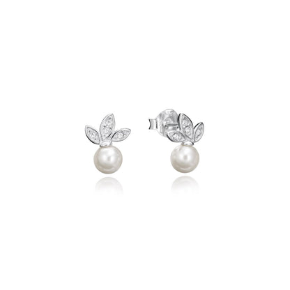 Elegant silver earrings with pearl design from VICEROY JEWELS Mod. 71045E000-68 for ladies, featuring quartz movement and mineral dial.