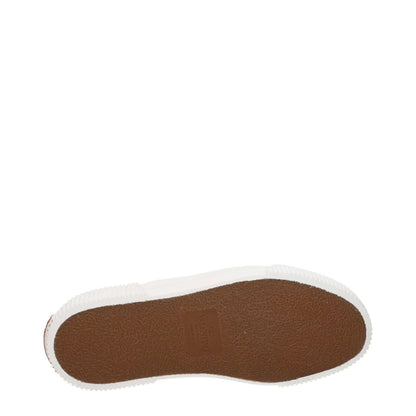 Valentino Garavani Brown Fabric Slip-On Loafers Rubber Sole View