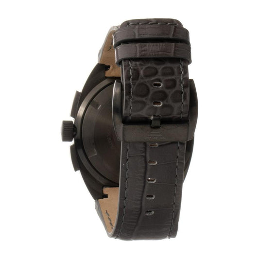 Armani Brown Cowhide Watch