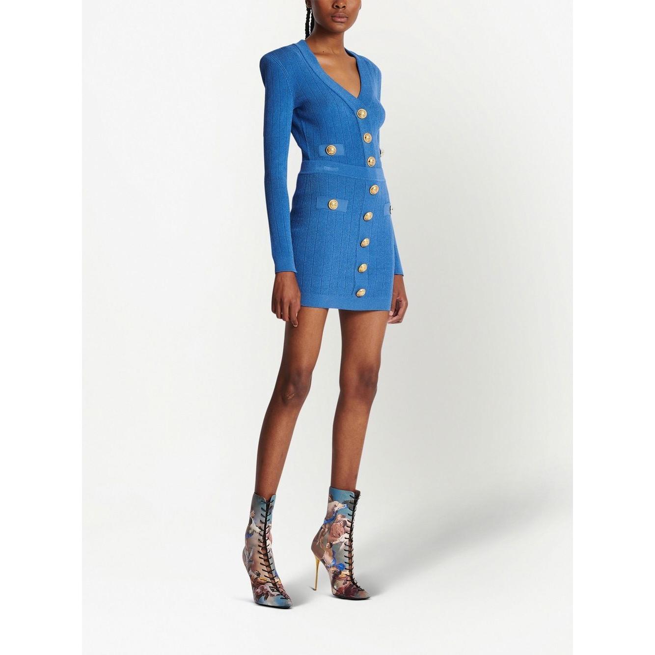 Balmain Skirts Blue