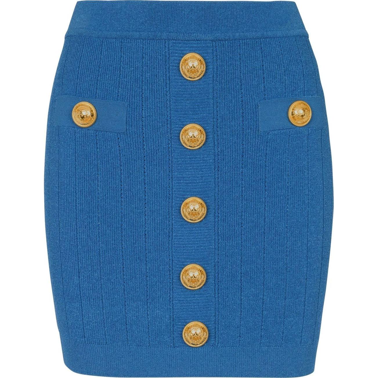 Balmain Skirts Blue