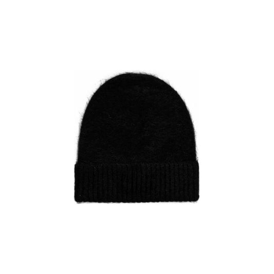 Calvin Klein Black Alpaca Leather Hat
