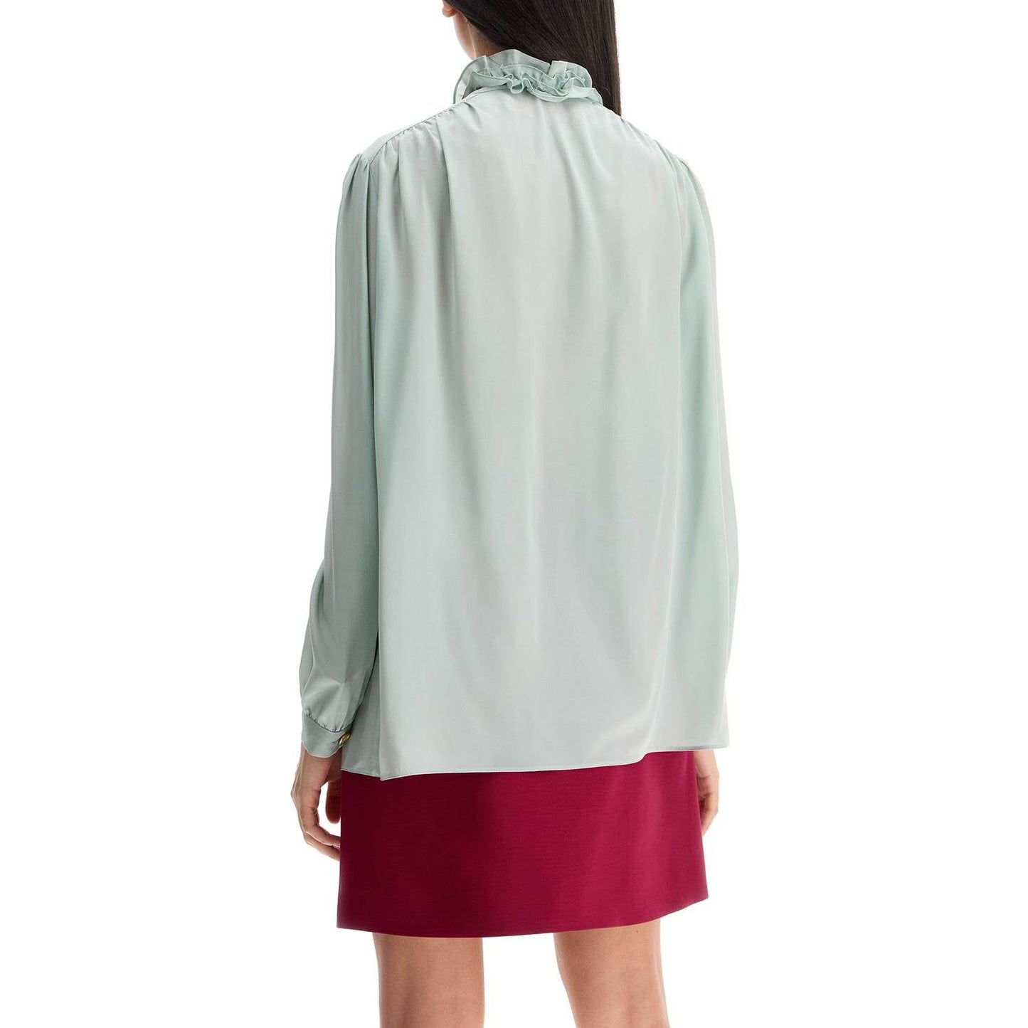 Valentino Garavani silk blouse with bow detail